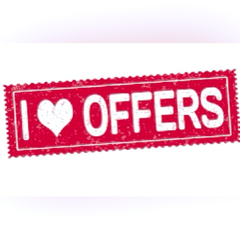 If you see something that you like, make me an offer